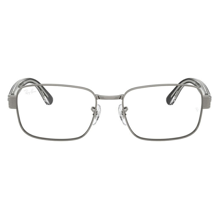 【正規品販売店】度なし1.55レンズ交換+0円 レイバン メガネ フレーム RX6529 2502 54 56 Ray-Ban レイバン純正レンズ対応 スクエア メタル ユニセックス