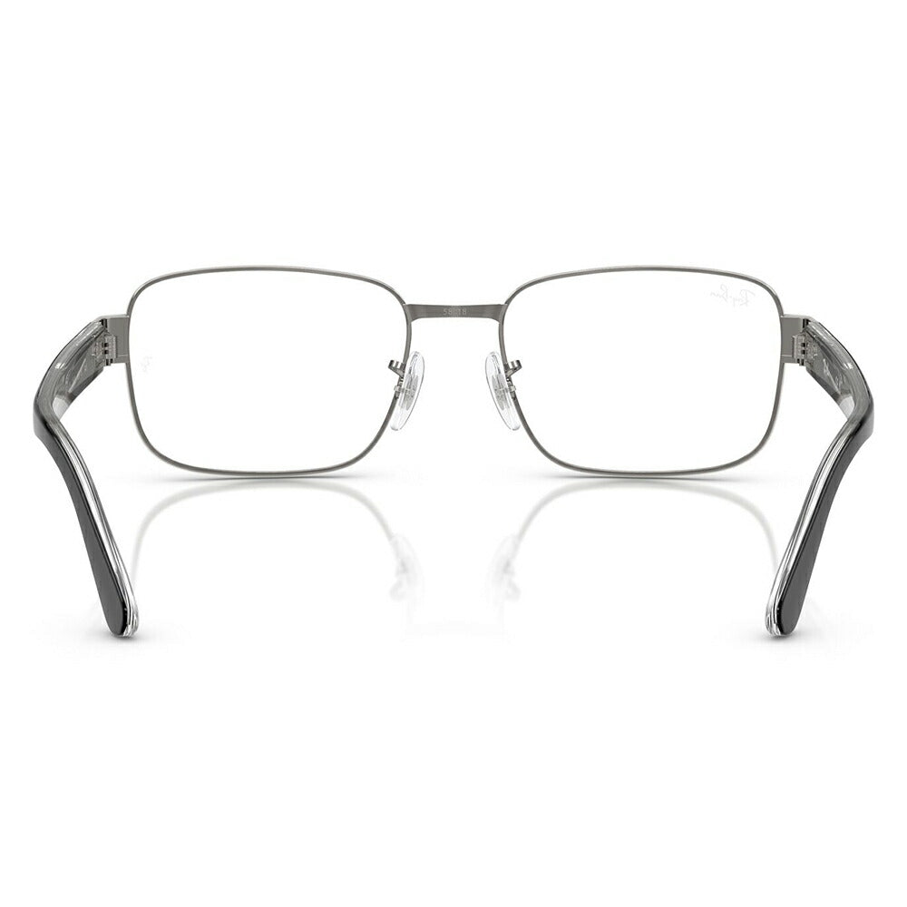 【正規品販売店】度なし1.55レンズ交換+0円 レイバン メガネ フレーム RX6529 2502 54 56 Ray-Ban レイバン純正レンズ対応 スクエア メタル ユニセックス