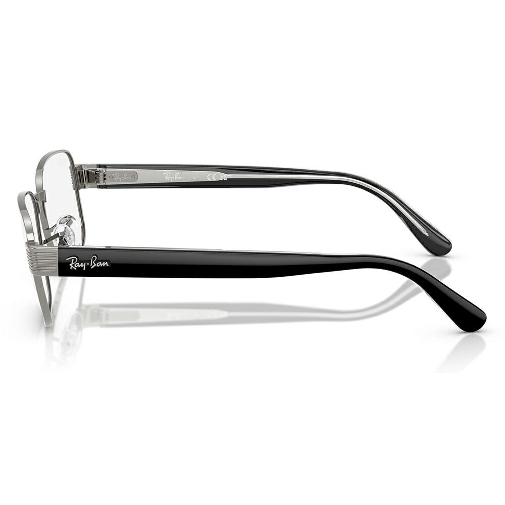 【正規品販売店】度なし1.55レンズ交換+0円 レイバン メガネ フレーム RX6529 2502 54 56 Ray-Ban レイバン純正レンズ対応 スクエア メタル ユニセックス