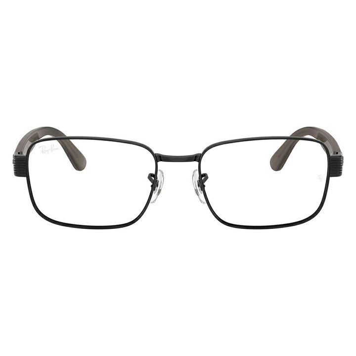 【正規品販売店】度なし1.55レンズ交換+0円 レイバン メガネ フレーム RX6529 2509 54 56 Ray-Ban レイバン純正レンズ対応 スクエア メタル ユニセックス
