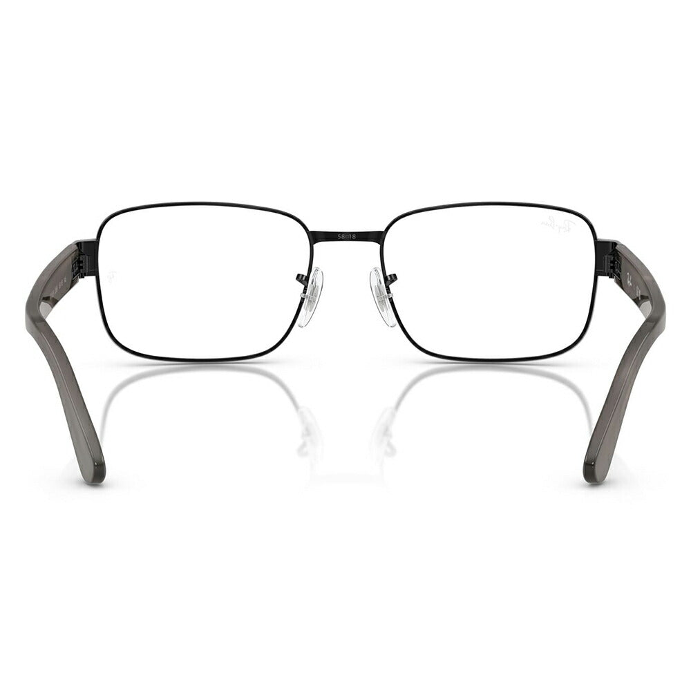 【正規品販売店】度なし1.55レンズ交換+0円 レイバン メガネ フレーム RX6529 2509 54 56 Ray-Ban レイバン純正レンズ対応 スクエア メタル ユニセックス
