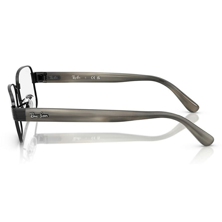 【正規品販売店】度なし1.55レンズ交換+0円 レイバン メガネ フレーム RX6529 2509 54 56 Ray-Ban レイバン純正レンズ対応 スクエア メタル ユニセックス