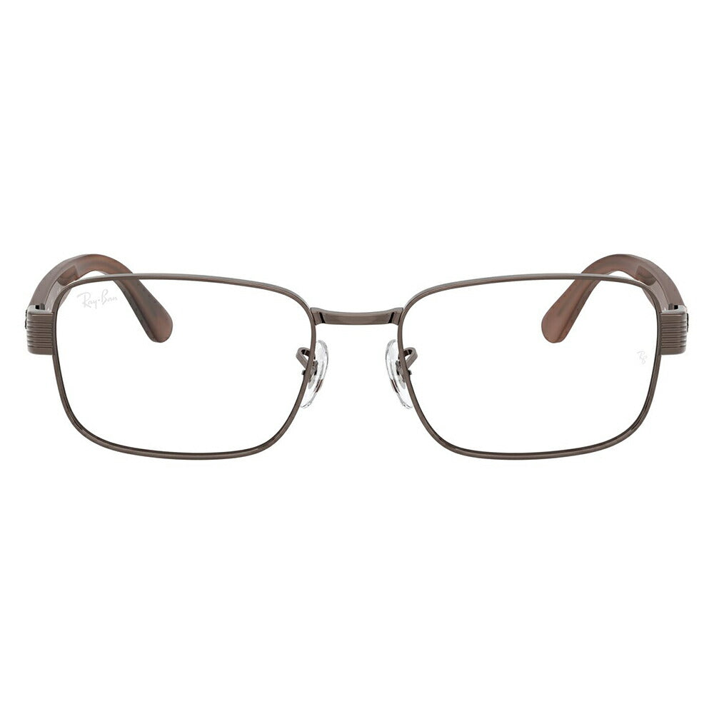 【正規品販売店】度なし1.55レンズ交換+0円 レイバン メガネ フレーム RX6529 3182 54 56 Ray-Ban レイバン純正レンズ対応 スクエア メタル ユニセックス