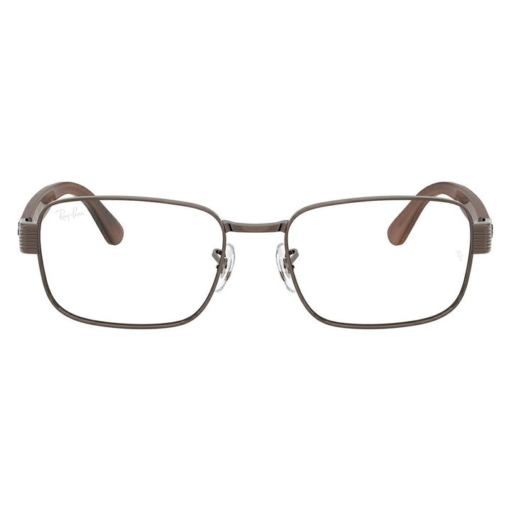 【正規品販売店】度なし1.55レンズ交換+0円 レイバン メガネ フレーム RX6529 3182 54 56 Ray-Ban レイバン純正レンズ対応 スクエア メタル ユニセックス