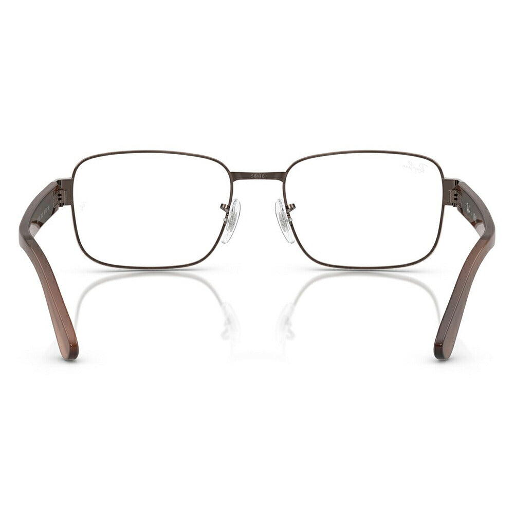 【正規品販売店】度なし1.55レンズ交換+0円 レイバン メガネ フレーム RX6529 3182 54 56 Ray-Ban レイバン純正レンズ対応 スクエア メタル ユニセックス