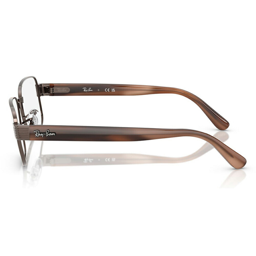 【正規品販売店】度なし1.55レンズ交換+0円 レイバン メガネ フレーム RX6529 3182 54 56 Ray-Ban レイバン純正レンズ対応 スクエア メタル ユニセックス