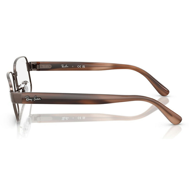 【正規品販売店】度なし1.55レンズ交換+0円 レイバン メガネ フレーム RX6529 3182 54 56 Ray-Ban レイバン純正レンズ対応 スクエア メタル ユニセックス