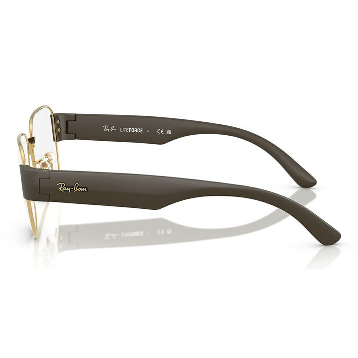 【正規品販売店】度なし1.55レンズ交換+0円 レイバン メガネ フレーム RX6532 2500 53 55 Ray-Ban レイバン純正レンズ対応 スクエア ライトフォース 軽量 ユニセックス