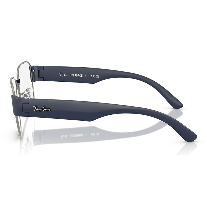 【正規品販売店】度なし1.55レンズ交換+0円 レイバン メガネ フレーム RX6532 3189 53 55 Ray-Ban レイバン純正レンズ対応 スクエア ライトフォース 軽量 ユニセックス