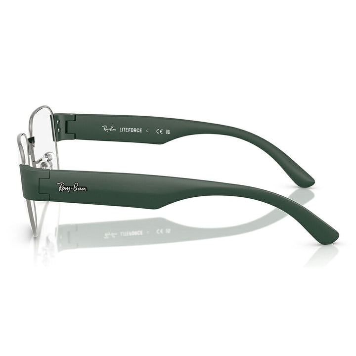 【正規品販売店】度なし1.55レンズ交換+0円 レイバン メガネ フレーム RX6532 3190 53 55 Ray-Ban レイバン純正レンズ対応 スクエア ライトフォース 軽量 ユニセックス