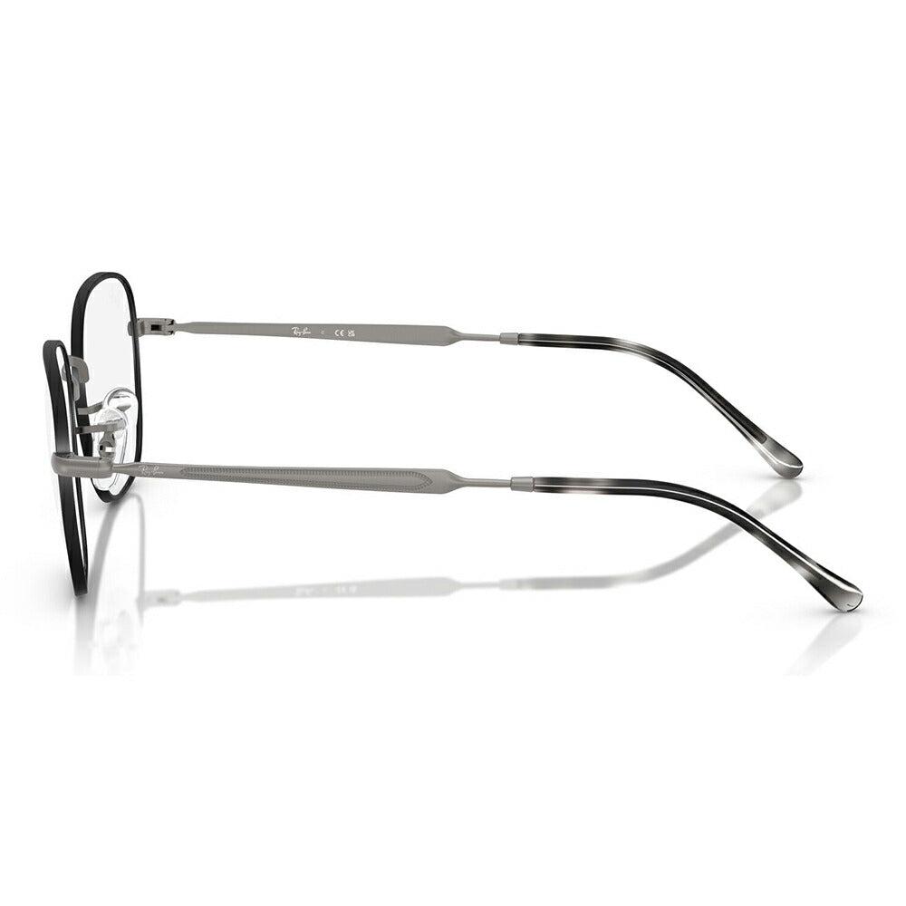 【正規品販売店】度なし1.55レンズ交換+0円 レイバン メガネ フレーム RX6534 3187 51 53 Ray-Ban レイバン純正レンズ対応 ラウンド スクエア クラシック メタル ユニセックス