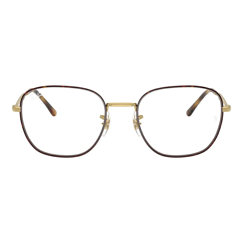【正規品販売店】度なし1.55レンズ交換+0円 レイバン メガネ フレーム RX6534 3188 51 53 Ray-Ban レイバン純正レンズ対応 ラウンド スクエア クラシック メタル ユニセックス