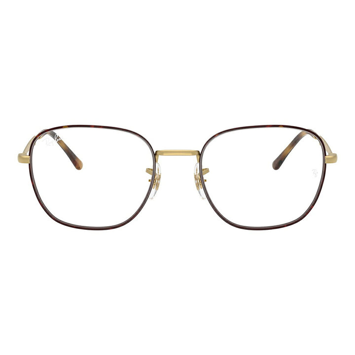 【正規品販売店】度なし1.55レンズ交換+0円 レイバン メガネ フレーム RX6534 3188 51 53 Ray-Ban レイバン純正レンズ対応 ラウンド スクエア クラシック メタル ユニセックス