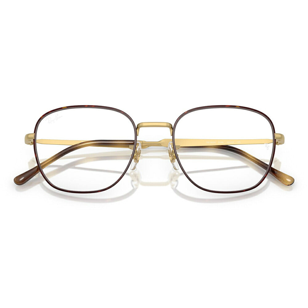 【正規品販売店】度なし1.55レンズ交換+0円 レイバン メガネ フレーム RX6534 3188 51 53 Ray-Ban レイバン純正レンズ対応 ラウンド スクエア クラシック メタル ユニセックス