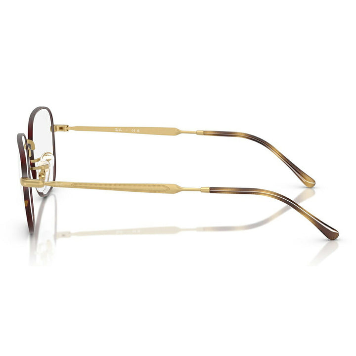 【正規品販売店】度なし1.55レンズ交換+0円 レイバン メガネ フレーム RX6534 3188 51 53 Ray-Ban レイバン純正レンズ対応 ラウンド スクエア クラシック メタル ユニセックス