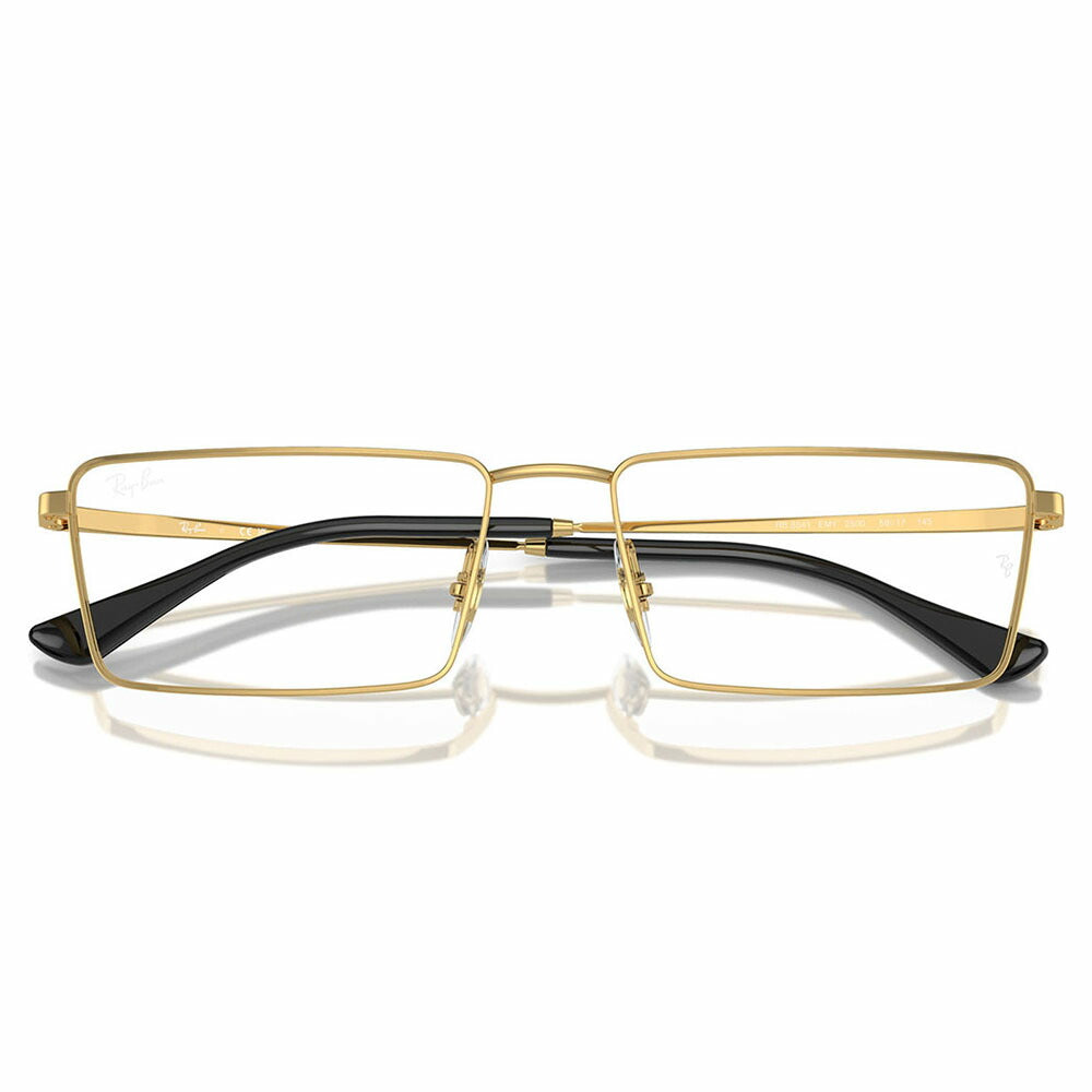 【正規品販売店】度なし1.55レンズ交換+0円 レイバン メガネ フレーム RX6541 2500 56 58 Ray-Ban PULSEコレクション EMY レクタングル ユニセックス