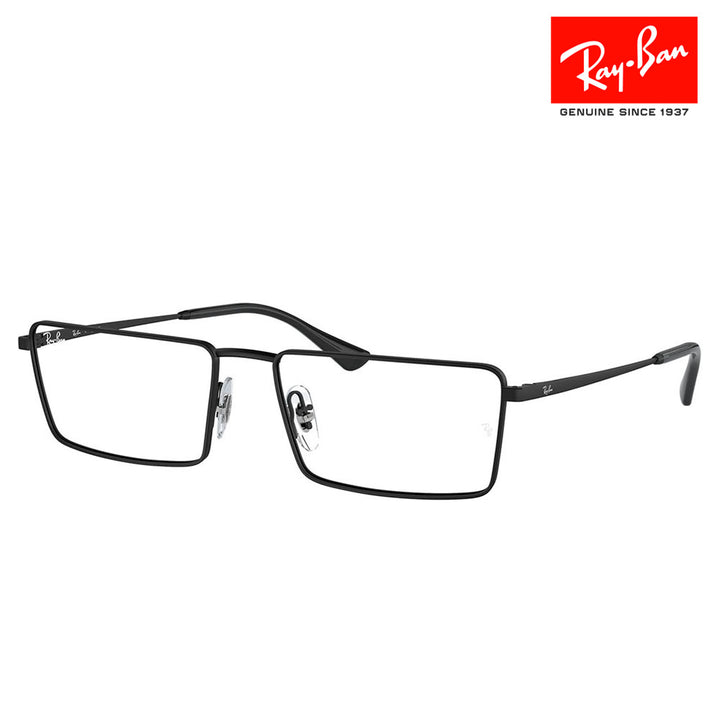 【正規品販売店】度なし1.55レンズ交換+0円 レイバン メガネ フレーム RX6541 2503 56 58 Ray-Ban PULSEコレクション EMY レクタングル ユニセックス