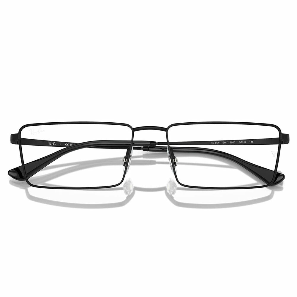 【正規品販売店】度なし1.55レンズ交換+0円 レイバン メガネ フレーム RX6541 2503 56 58 Ray-Ban PULSEコレクション EMY レクタングル ユニセックス