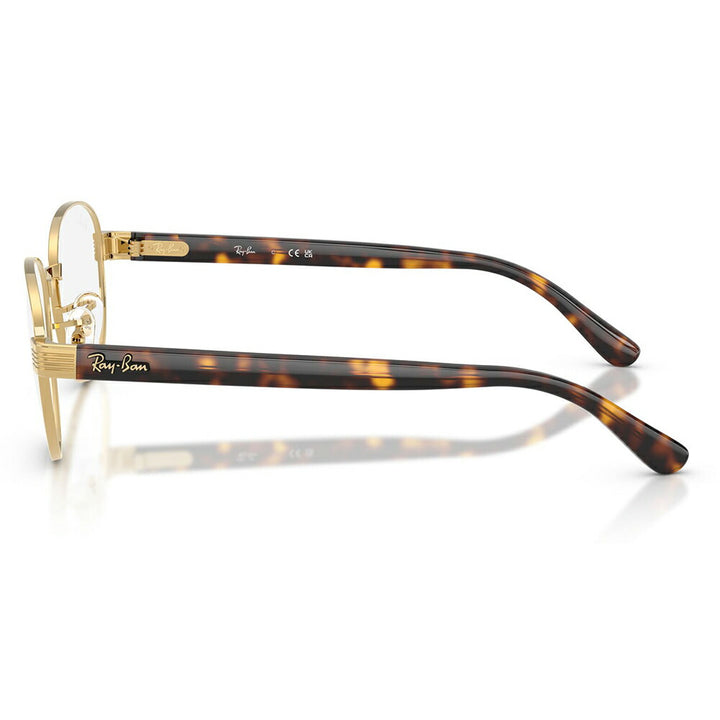 【正規品販売店】度なし1.55レンズ交換+0円 レイバン メガネ フレーム RX6543 2500 52 54 Ray-Ban レイバン純正レンズ対応 メタル スクエア ボストン