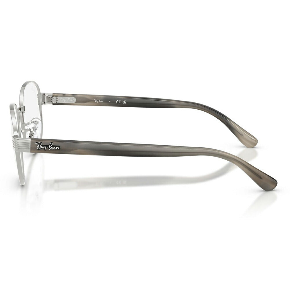 【正規品販売店】度なし1.55レンズ交換+0円 レイバン メガネ フレーム RX6543 2501 52 54 Ray-Ban レイバン純正レンズ対応 メタル スクエア ボストン