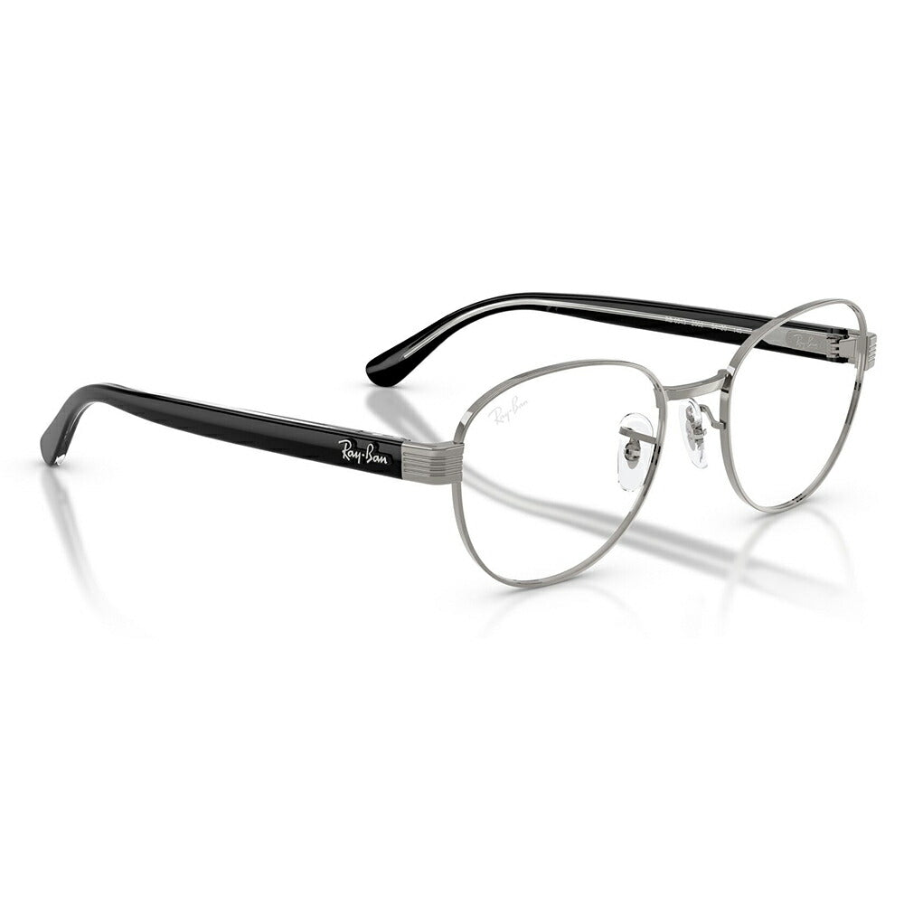 【正規品販売店】度なし1.55レンズ交換+0円 レイバン メガネ フレーム RX6543 2502 52 54 Ray-Ban レイバン純正レンズ対応 メタル スクエア ボストン