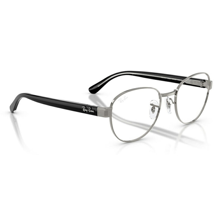 【正規品販売店】度なし1.55レンズ交換+0円 レイバン メガネ フレーム RX6543 2502 52 54 Ray-Ban レイバン純正レンズ対応 メタル スクエア ボストン