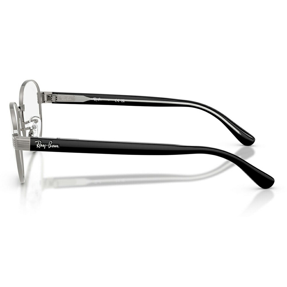 【正規品販売店】度なし1.55レンズ交換+0円 レイバン メガネ フレーム RX6543 2502 52 54 Ray-Ban レイバン純正レンズ対応 メタル スクエア ボストン