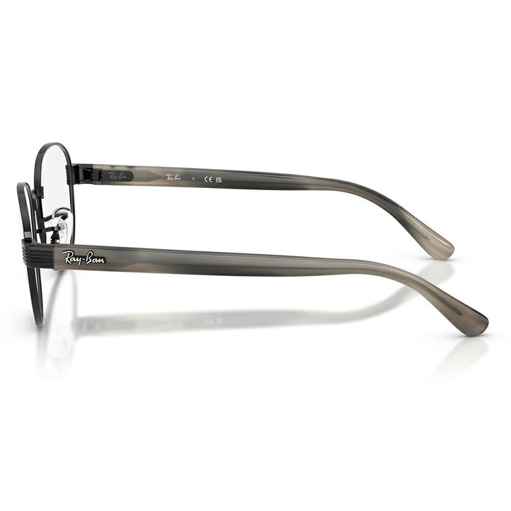 【正規品販売店】度なし1.55レンズ交換+0円 レイバン メガネ フレーム RX6543 2509 52 54 Ray-Ban レイバン純正レンズ対応 メタル スクエア ボストン