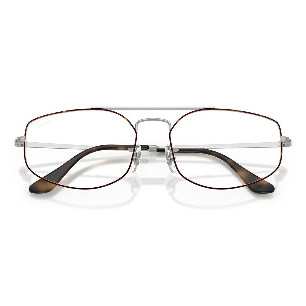 【正規品販売店】度なし1.55レンズ交換+0円 レイバン メガネ フレーム RX6545 3194 56 58 Ray-Ban レイバン純正レンズ対応 EXPLORER 5 エクスプローラー5 ダブルブリッジ アビエーター ユニセックス