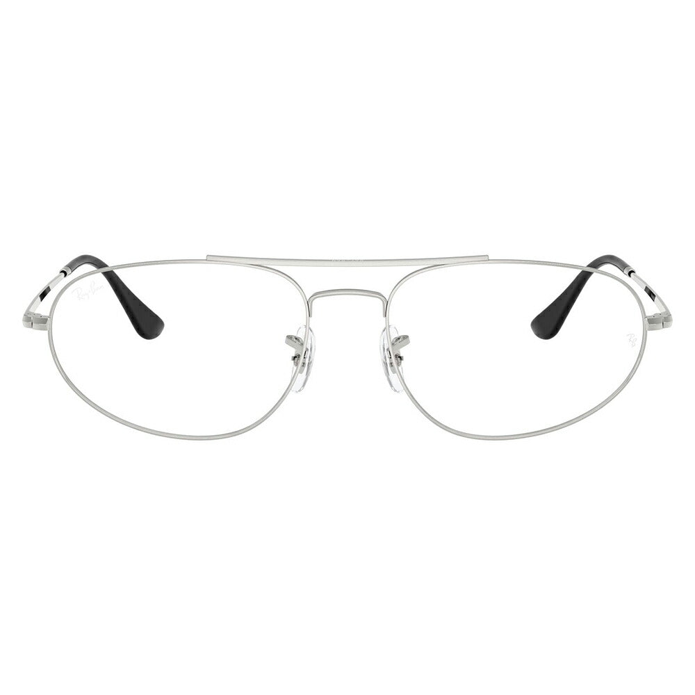 【正規品販売店】度なし1.55レンズ交換+0円 レイバン メガネ フレーム RX6645 2501 57 60 Ray-Ban レイバン純正レンズ対応 EXPLORER 4 エクスプローラ4 パイロット メタル 伊達メガネ 眼鏡
