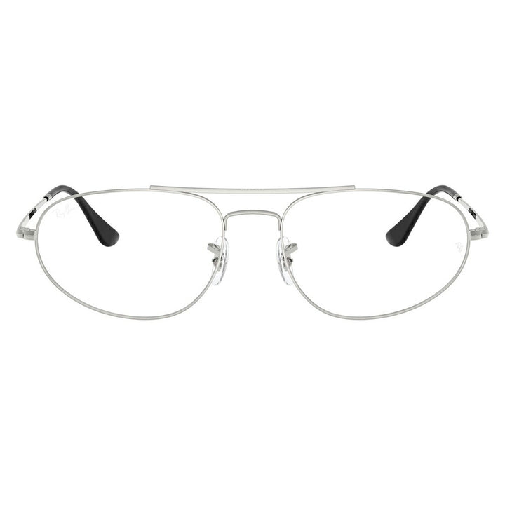 【正規品販売店】度なし1.55レンズ交換+0円 レイバン メガネ フレーム RX6645 2501 57 60 Ray-Ban レイバン純正レンズ対応 EXPLORER 4 エクスプローラ4 パイロット メタル 伊達メガネ 眼鏡