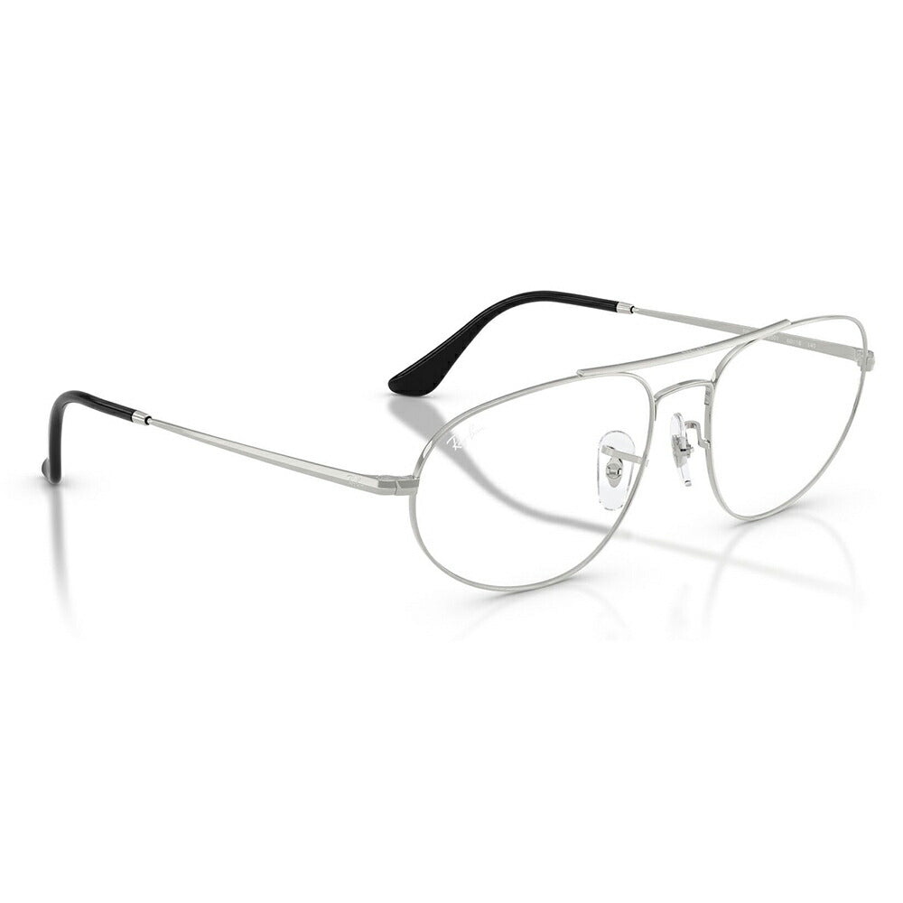 【正規品販売店】度なし1.55レンズ交換+0円 レイバン メガネ フレーム RX6645 2501 57 60 Ray-Ban レイバン純正レンズ対応 EXPLORER 4 エクスプローラ4 パイロット メタル 伊達メガネ 眼鏡