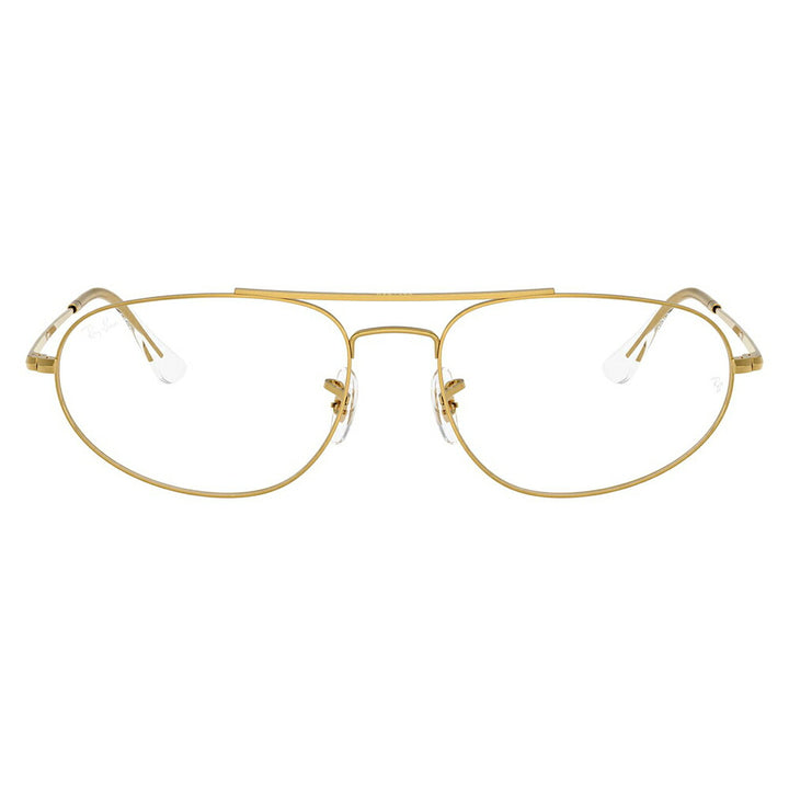 【正規品販売店】度なし1.55レンズ交換+0円 レイバン メガネ フレーム RX6645 3086 57 60 Ray-Ban レイバン純正レンズ対応 EXPLORER 4 エクスプローラ4 パイロット メタル 伊達メガネ 眼鏡