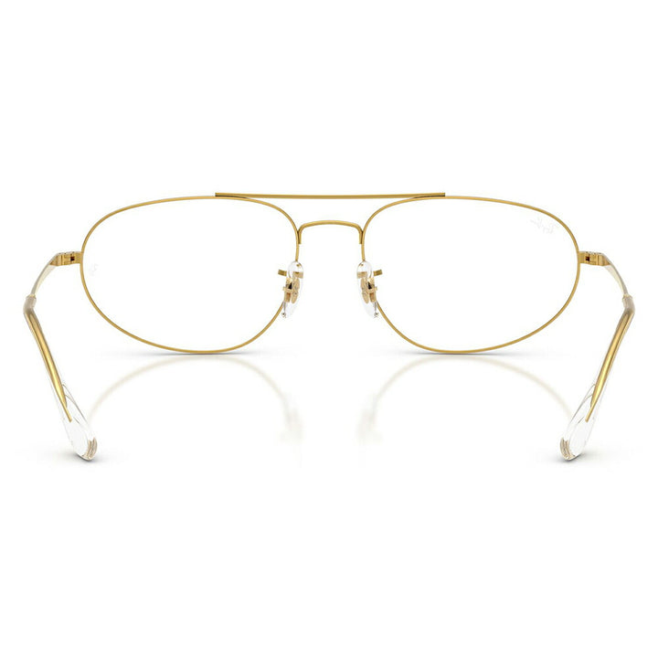 【正規品販売店】度なし1.55レンズ交換+0円 レイバン メガネ フレーム RX6645 3086 57 60 Ray-Ban レイバン純正レンズ対応 EXPLORER 4 エクスプローラ4 パイロット メタル 伊達メガネ 眼鏡