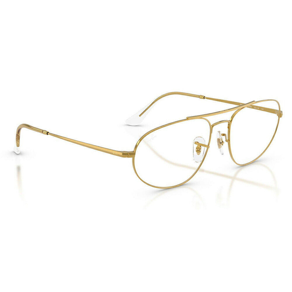 【正規品販売店】度なし1.55レンズ交換+0円 レイバン メガネ フレーム RX6645 3086 57 60 Ray-Ban レイバン純正レンズ対応 EXPLORER 4 エクスプローラ4 パイロット メタル 伊達メガネ 眼鏡