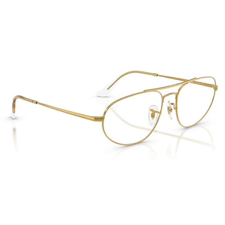 【正規品販売店】度なし1.55レンズ交換+0円 レイバン メガネ フレーム RX6645 3086 57 60 Ray-Ban レイバン純正レンズ対応 EXPLORER 4 エクスプローラ4 パイロット メタル 伊達メガネ 眼鏡