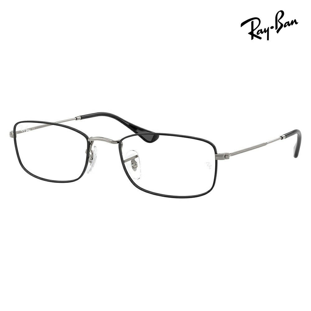 【正規品販売店】度なし1.55レンズ交換+0円 レイバン メガネ フレーム RX6647 3179 53 55 Ray-Ban レイバン純正レンズ対応 WIRED METALS ワイヤードメタルズ レクタングル メタル