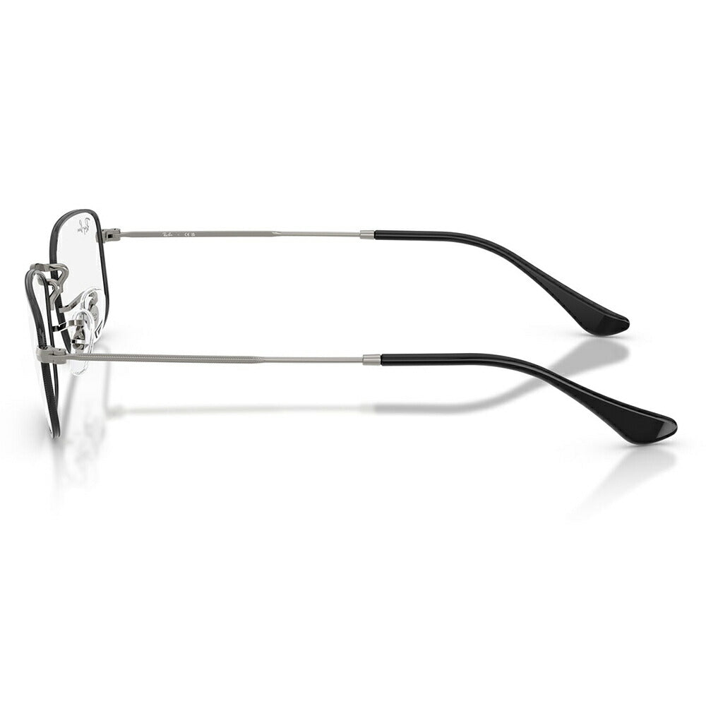 【正規品販売店】度なし1.55レンズ交換+0円 レイバン メガネ フレーム RX6647 3179 53 55 Ray-Ban レイバン純正レンズ対応 WIRED METALS ワイヤードメタルズ レクタングル メタル