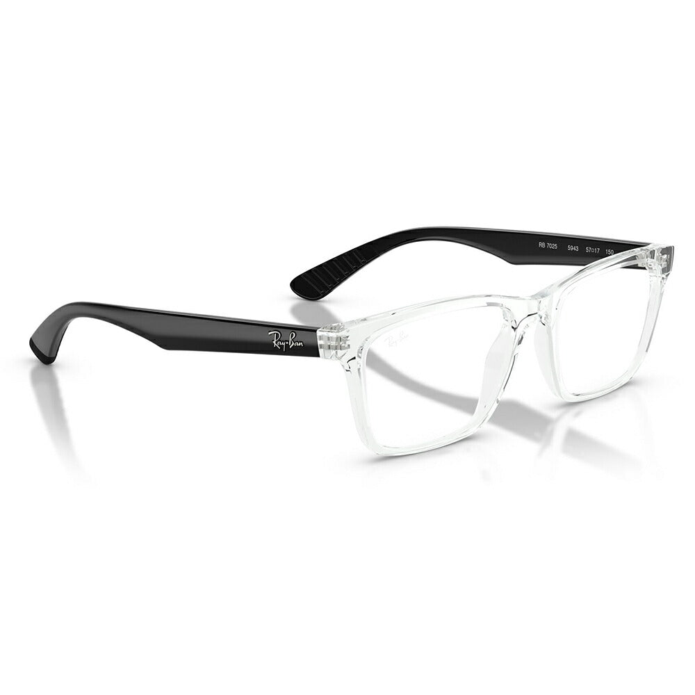 【正規品販売店】度なし1.55レンズ交換+0円 レイバン メガネ フレーム RX7025 5943 53 55 Ray-Ban レイバン純正レンズ対応