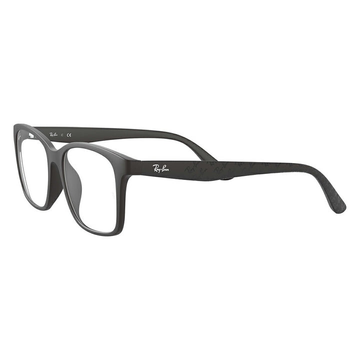 【正規品販売店】度なし1.55レンズ交換+0円 レイバン メガネ フレーム RX7059D 5196 55 Ray-Ban レイバン純正レンズ対応 ウェリントン  スクエア アジアンフィットモデル セル 眼鏡 伊達メガネ