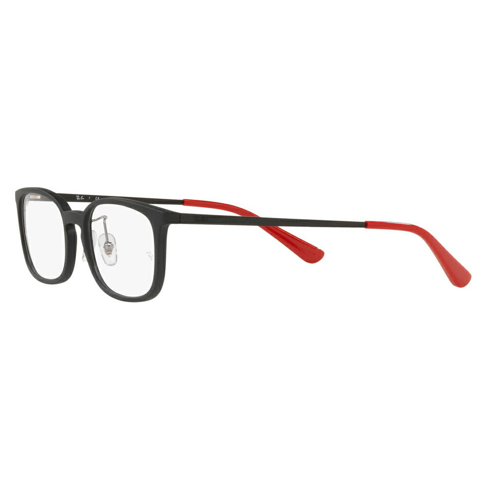 [Outlet] Non-prescription 1.55 lens replacement +0 yen Ray-Ban glasses frame RX7182D 8152 53 Ray-Ban Ray-Ban genuine lens compatible Japan model Entry model Square cell Full rim Wellington glasses Fashion glasses 