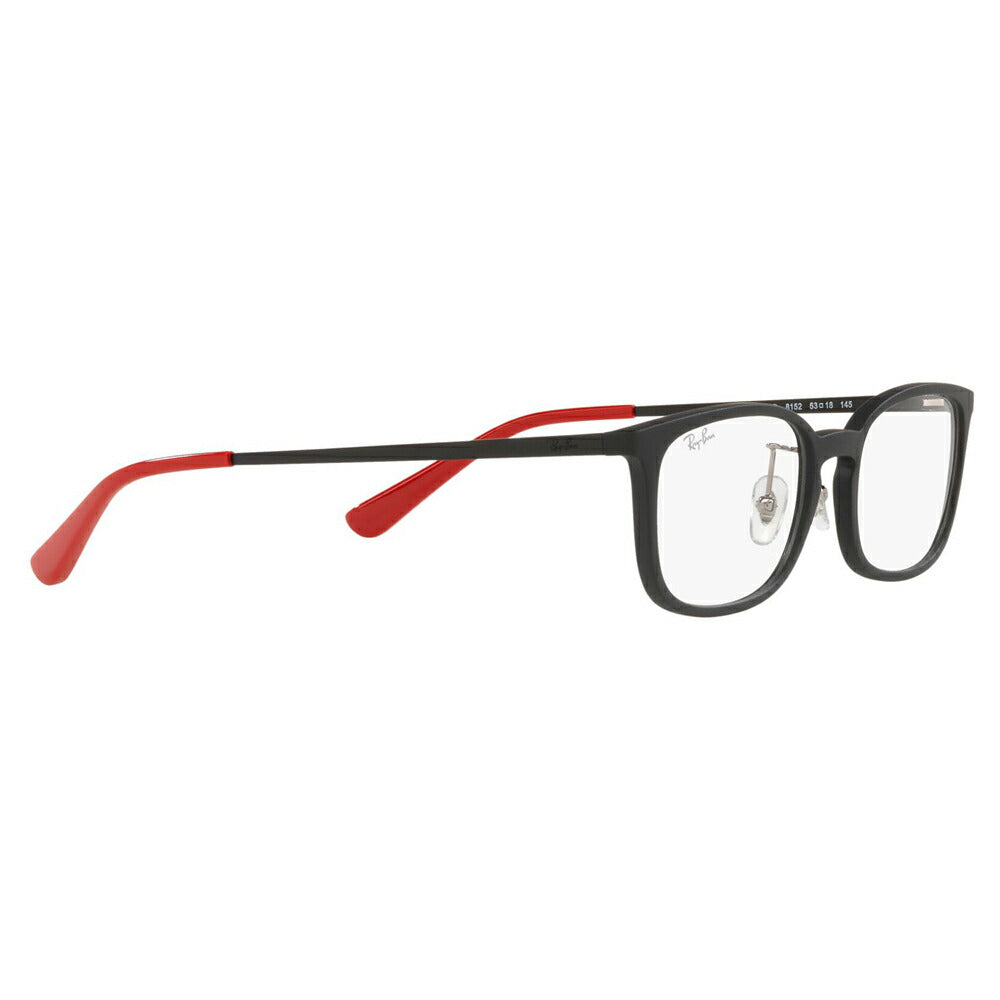 [Outlet] Non-prescription 1.55 lens replacement +0 yen Ray-Ban glasses frame RX7182D 8152 53 Ray-Ban Ray-Ban genuine lens compatible Japan model Entry model Square cell Full rim Wellington glasses Fashion glasses 