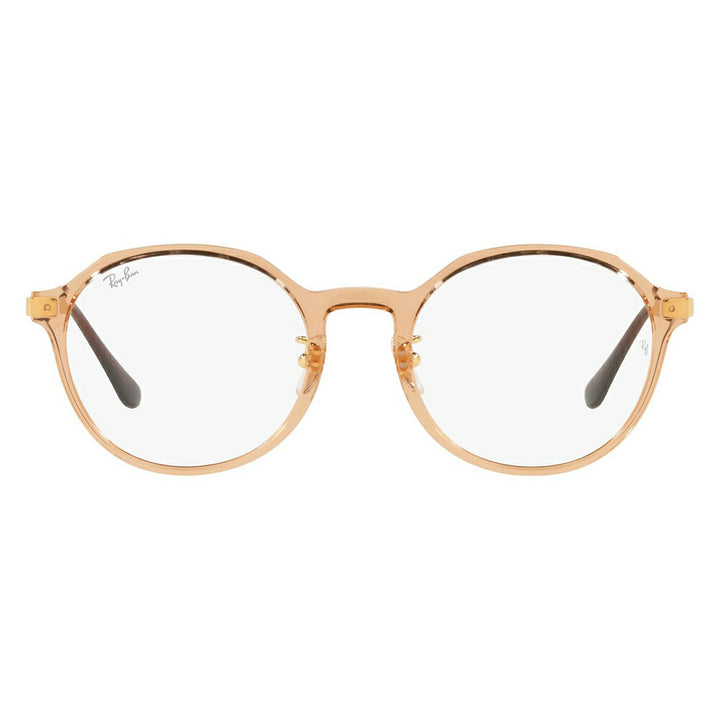 【アウトレット】度なし1.55レンズ交換+0円 レイバン メガネ フレーム RX7187D 5940 52 Ray-Ban ボストン コンビネーション アジアンフィット 伊達メガネ 眼鏡