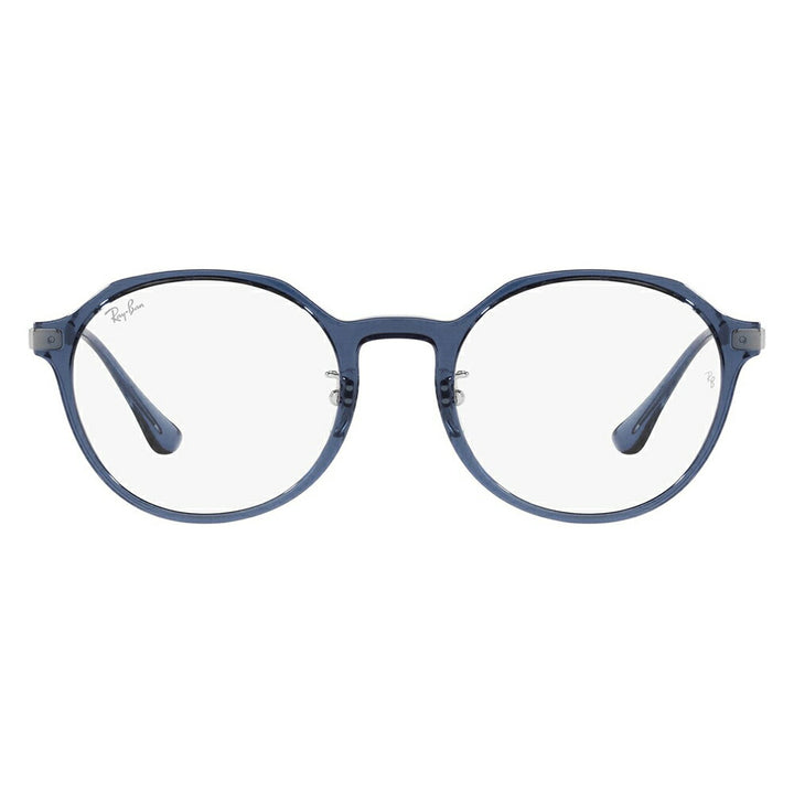 【アウトレット】度なし1.55レンズ交換+0円 レイバン メガネ フレーム RX7187D 8078 52 Ray-Ban ボストン コンビネーション アジアンフィット 伊達メガネ 眼鏡