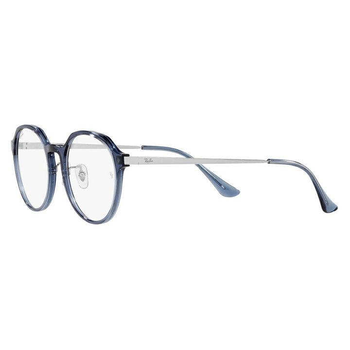 【アウトレット】度なし1.55レンズ交換+0円 レイバン メガネ フレーム RX7187D 8078 52 Ray-Ban ボストン コンビネーション アジアンフィット 伊達メガネ 眼鏡
