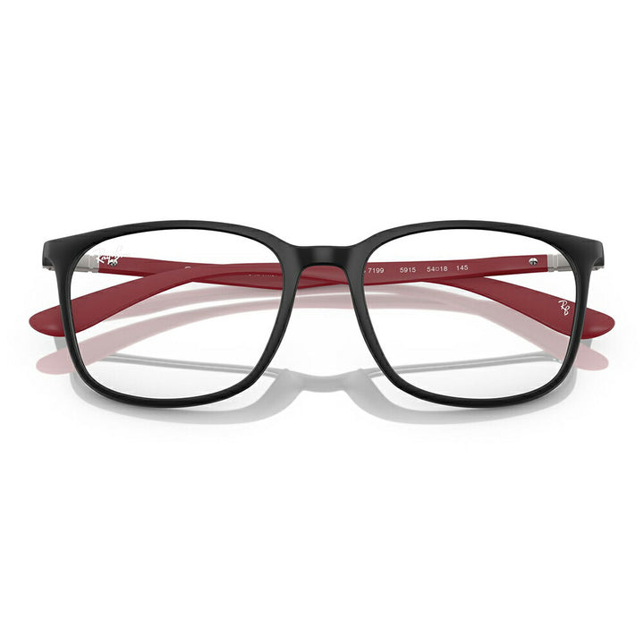 【正規品販売店】度なし1.55レンズ交換+0円 レイバン メガネ フレーム RX7199 5915 52 54 Ray-Ban レイバン純正レンズ対応 ライトフォース セル スクエア ユニセックス