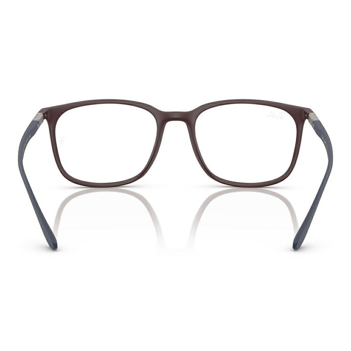 【正規品販売店】度なし1.55レンズ交換+0円 レイバン メガネ フレーム RX7199 8444 52 54 Ray-Ban レイバン純正レンズ対応 ライトフォース セル スクエア ユニセックス