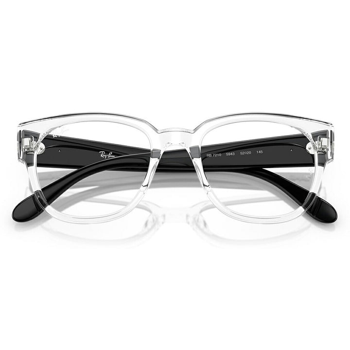 【正規品販売店】度なし1.55レンズ交換+0円 レイバン メガネ フレーム RX7210 5943 52 Ray-Ban レイバン純正レンズ対応 ウェリントン ボールド ユニセックス 伊達メガネ 眼鏡