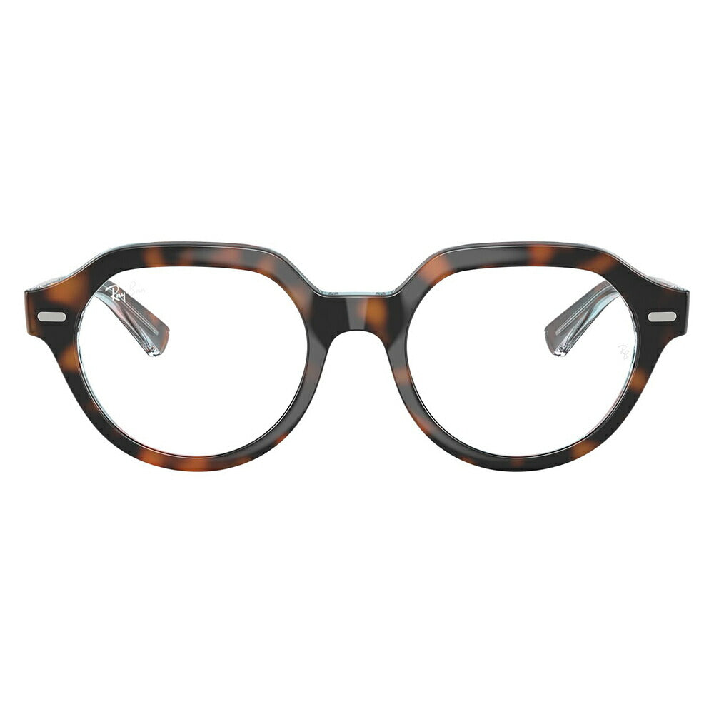 【正規品販売店】度なし1.55レンズ交換+0円 レイバン メガネ フレーム RX7214 8401 49 Ray-Ban レイバン純正レンズ対応 GINA OPTICS ジーナオプティクス ボストン 伊達メガネ 眼鏡