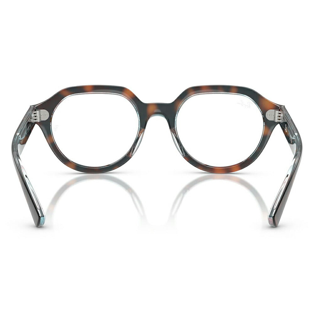 【正規品販売店】度なし1.55レンズ交換+0円 レイバン メガネ フレーム RX7214 8401 49 Ray-Ban レイバン純正レンズ対応 GINA OPTICS ジーナオプティクス ボストン 伊達メガネ 眼鏡